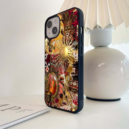 Regal Masquerade Glass Case