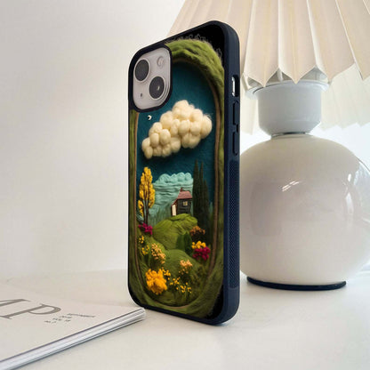 Woolen Meadow Retreat Glass Case