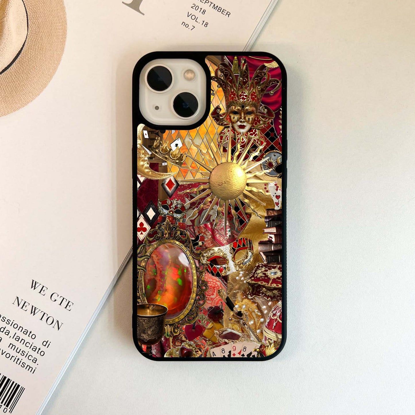 Regal Masquerade Glass Case