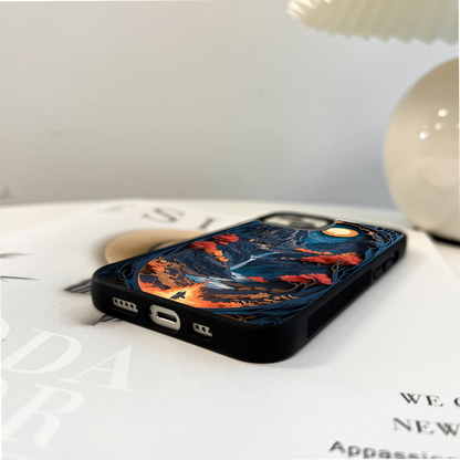 Mesmerizing Dark Scenery Glass Case