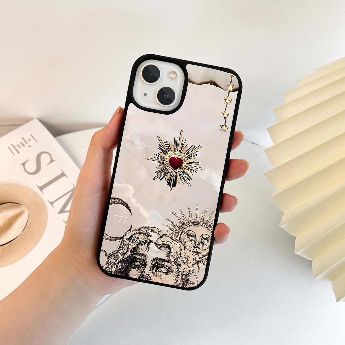 Sacred Heart 777 Glass Case