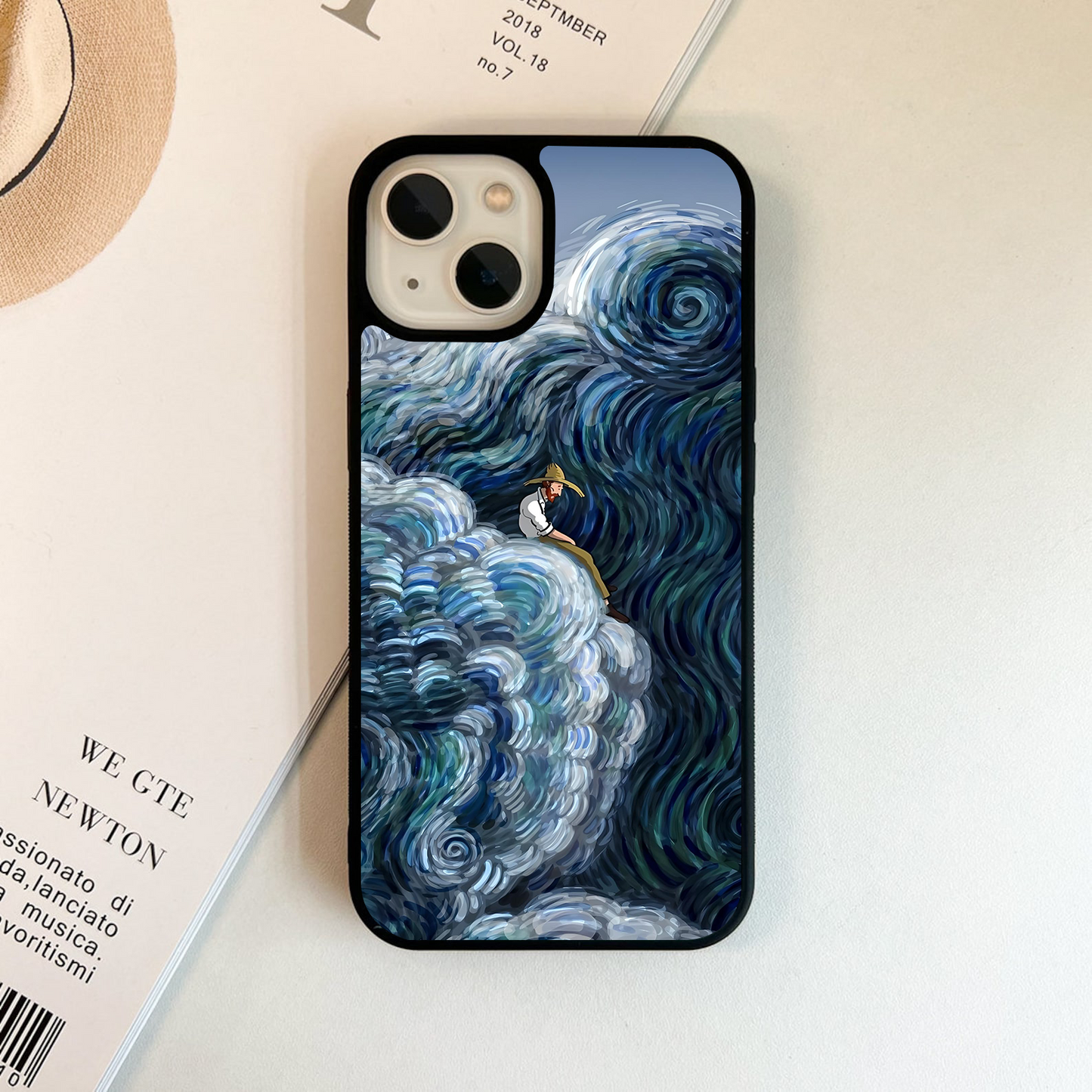 Thoughts in Waves Glass Case