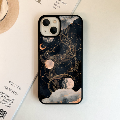 Golden Star Path Glass Case