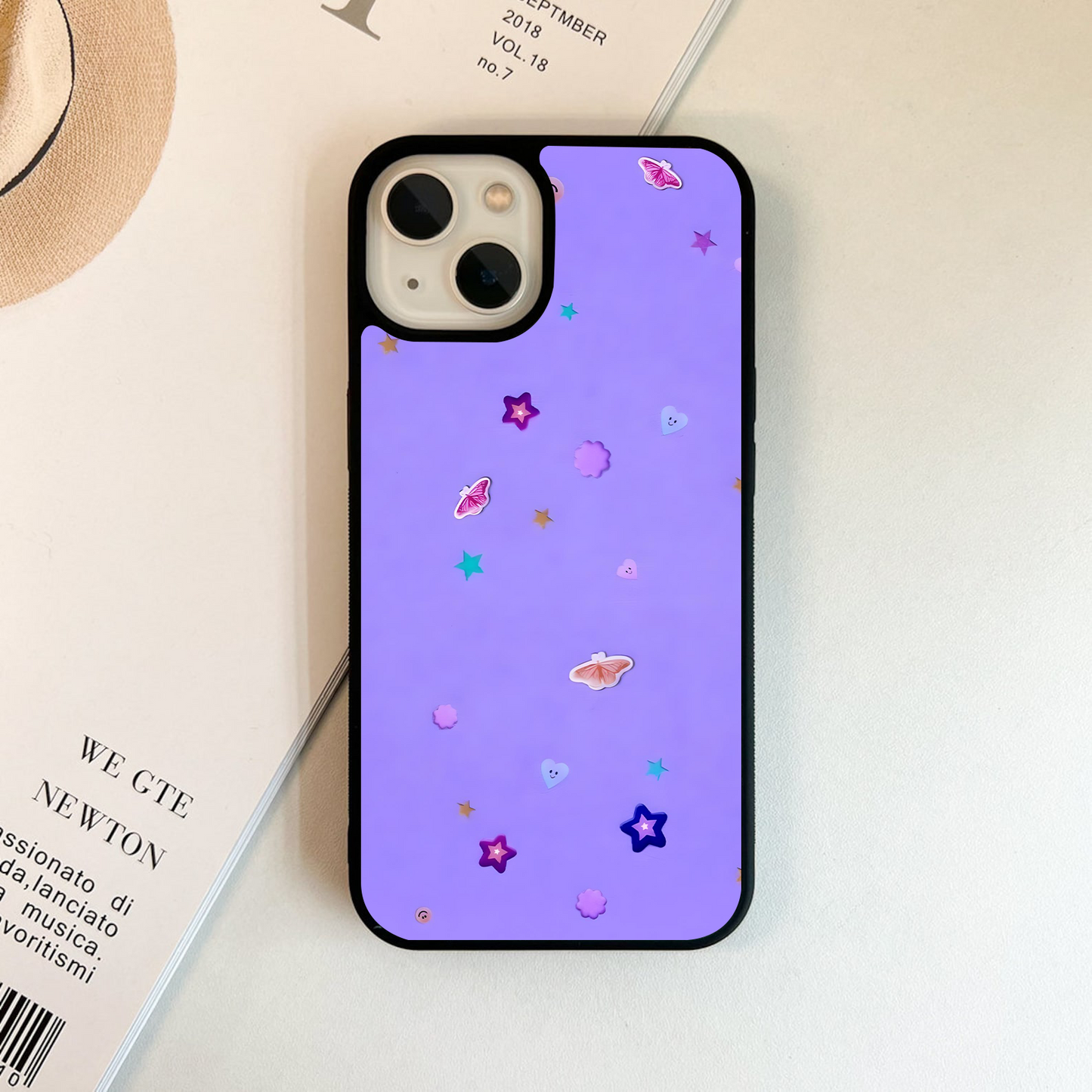 Twilight Butterfly Party Glass Case