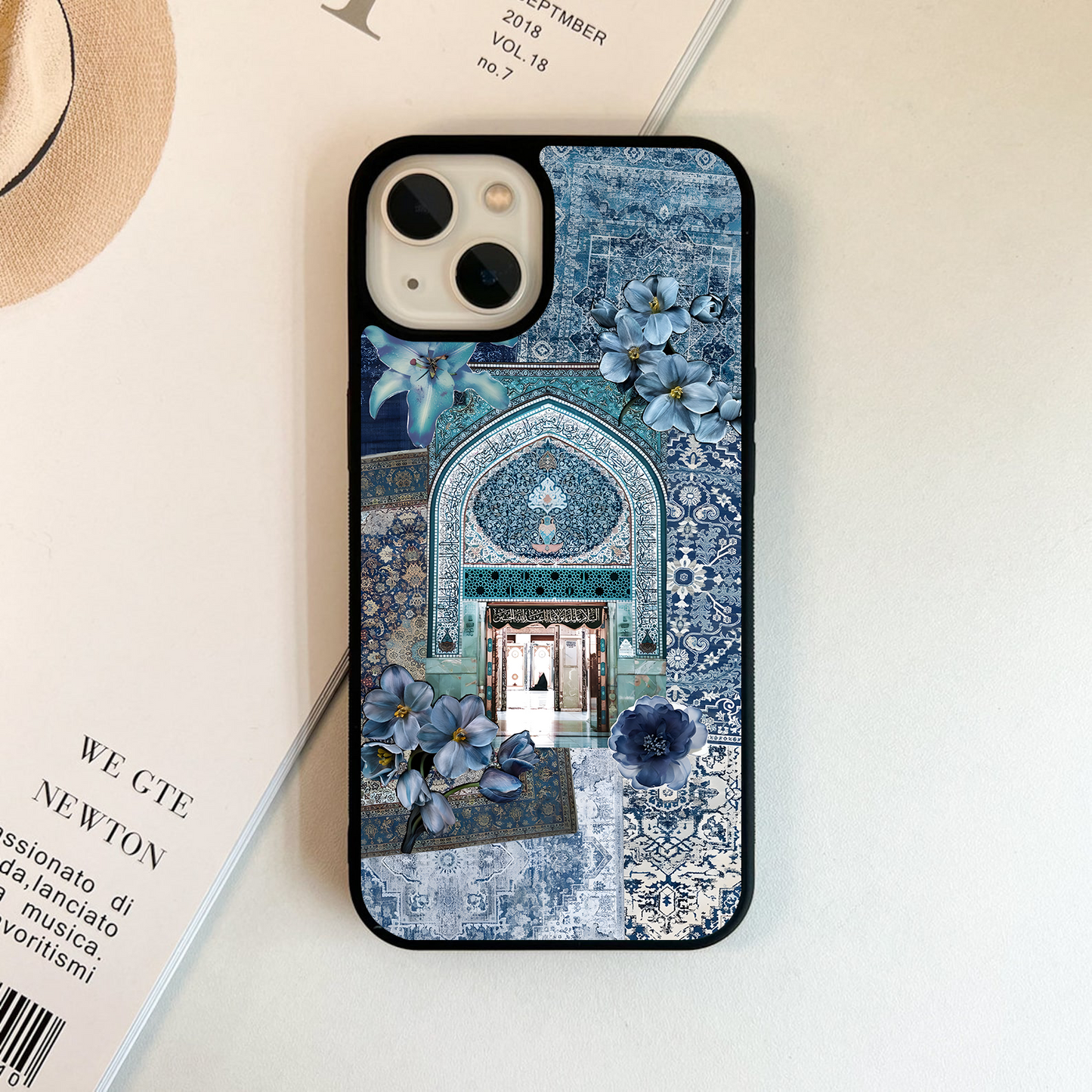 Sacred Indigo Architecture Glass Case