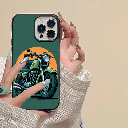 Bullet Rider Pattern Glass Case