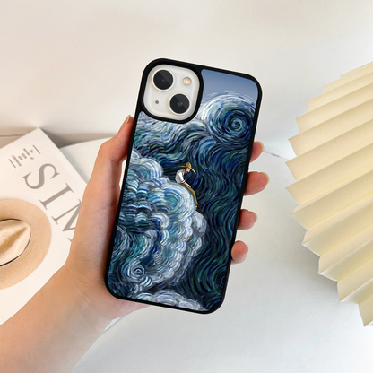 Thoughts in Waves Glass Case