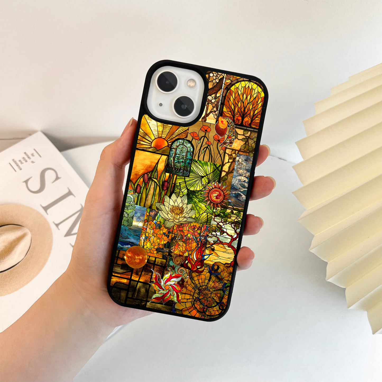 Sunlit Glass Bloom Glass Case