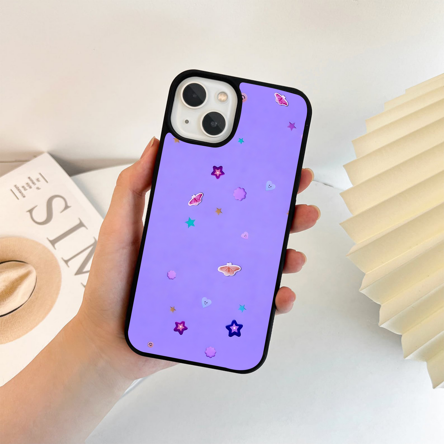 Twilight Butterfly Party Glass Case