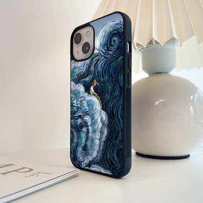 Thoughts in Waves Glass Case