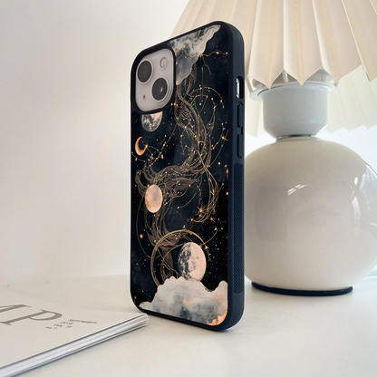 Golden Star Path Glass Case