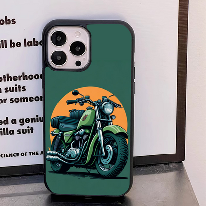 Bullet Rider Pattern Glass Case