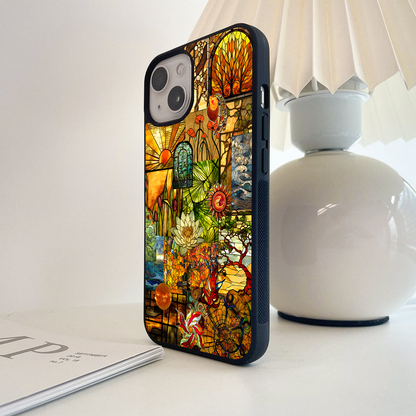 Sunlit Glass Bloom Glass Case