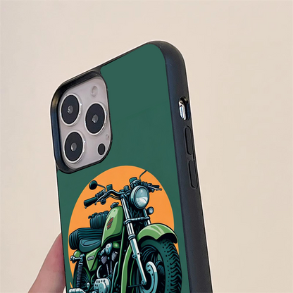 Bullet Rider Pattern Glass Case