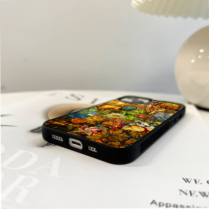 Sunlit Glass Bloom Glass Case