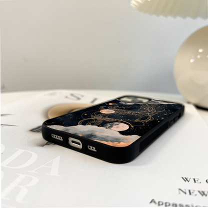 Golden Star Path Glass Case