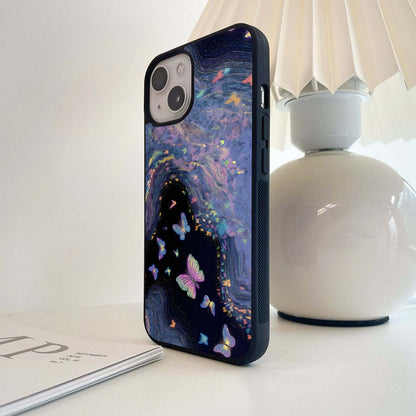 Butterfly Stardust Whispers Glass Case