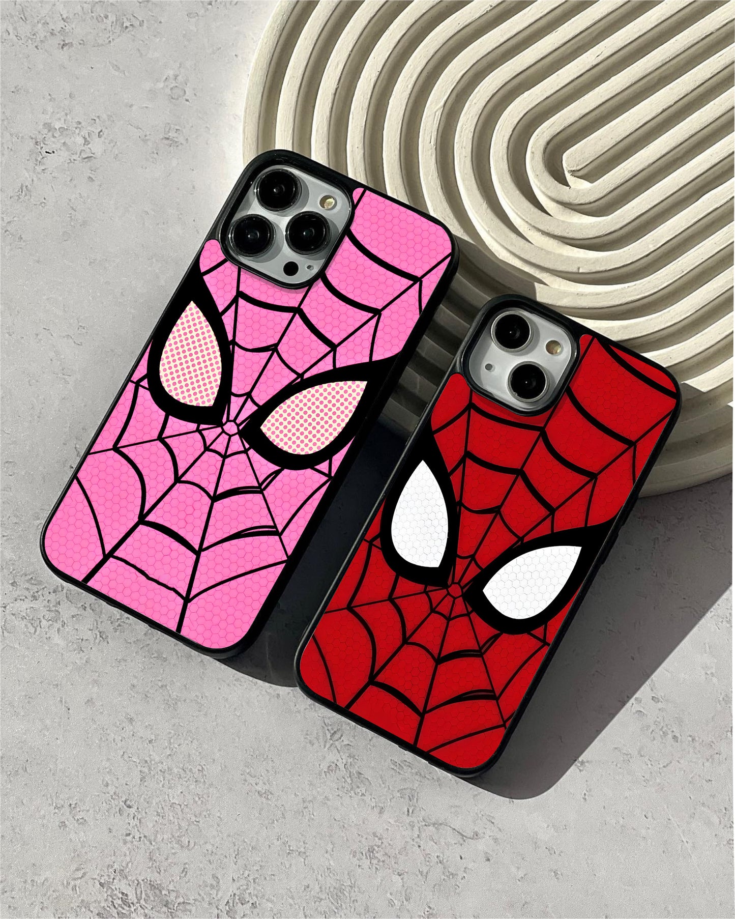 Spider Hero Friend Glass Case