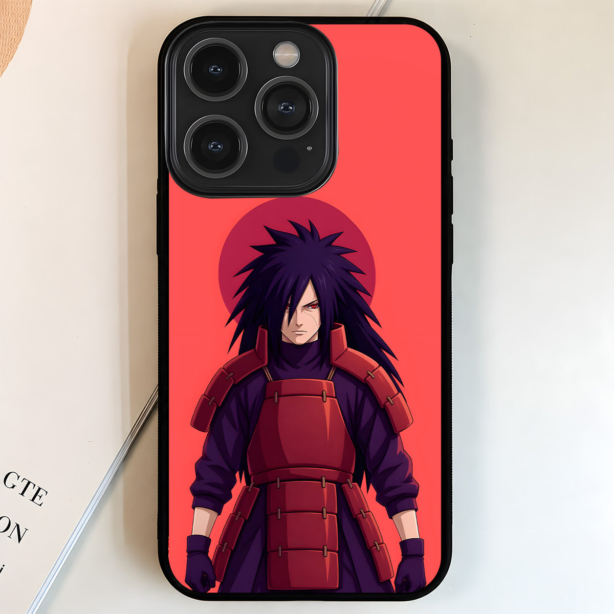 Naruto Madara Warrior Glass Case