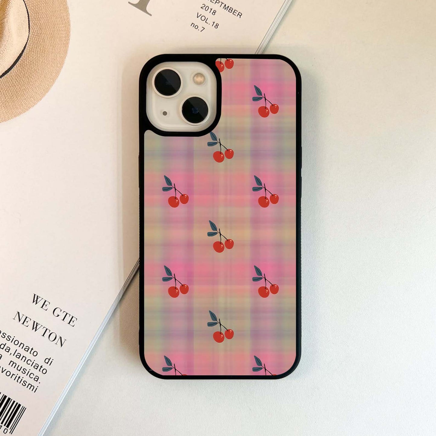 Cherry Blush Bliss Glass Case