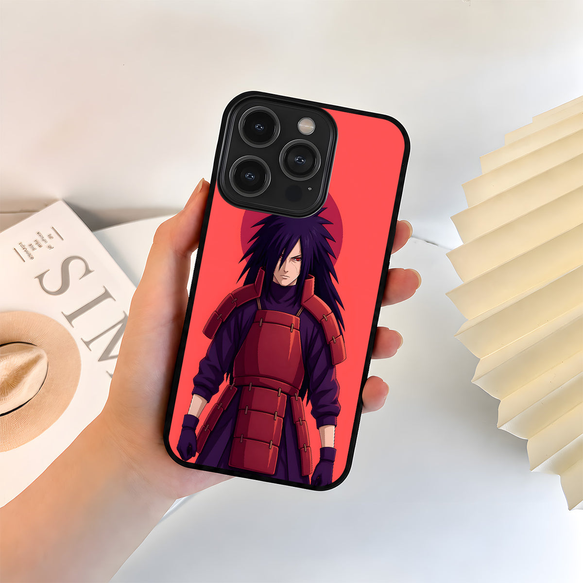 Naruto Madara Warrior Glass Case