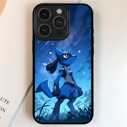Pokemon Lucario Stargazing Glass Case