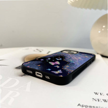 Butterfly Stardust Whispers Glass Case