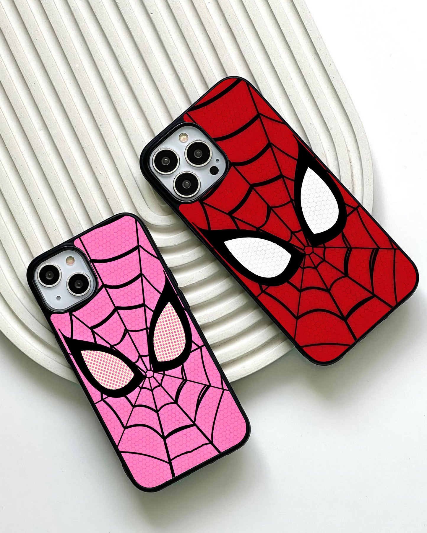 Spider Hero Friend Glass Case