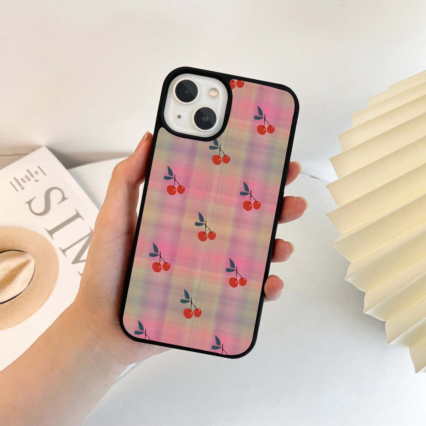 Cherry Blush Bliss Glass Case