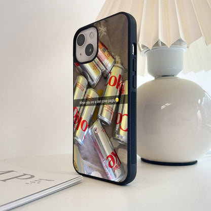 Diet Coke Paglu Glass Case