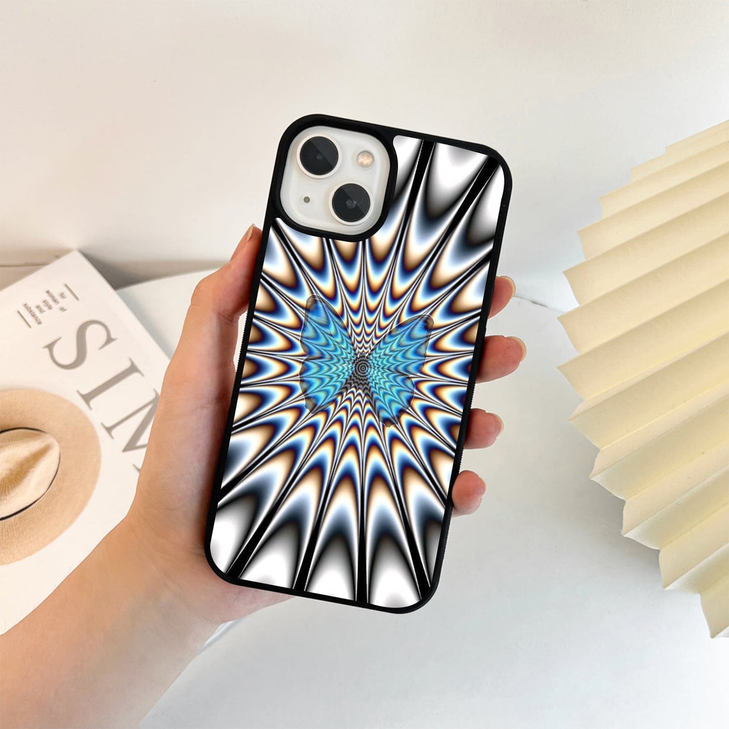 Mystic Butterfly Portal Glass Case