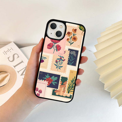 Botanical Postage Glass Case