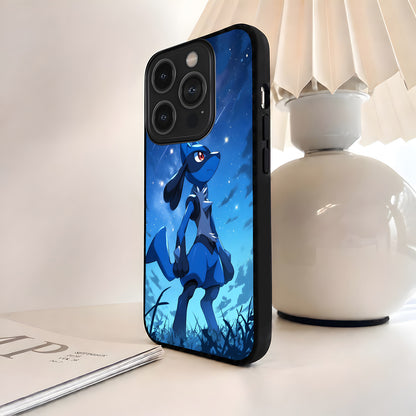 Pokemon Lucario Stargazing Glass Case