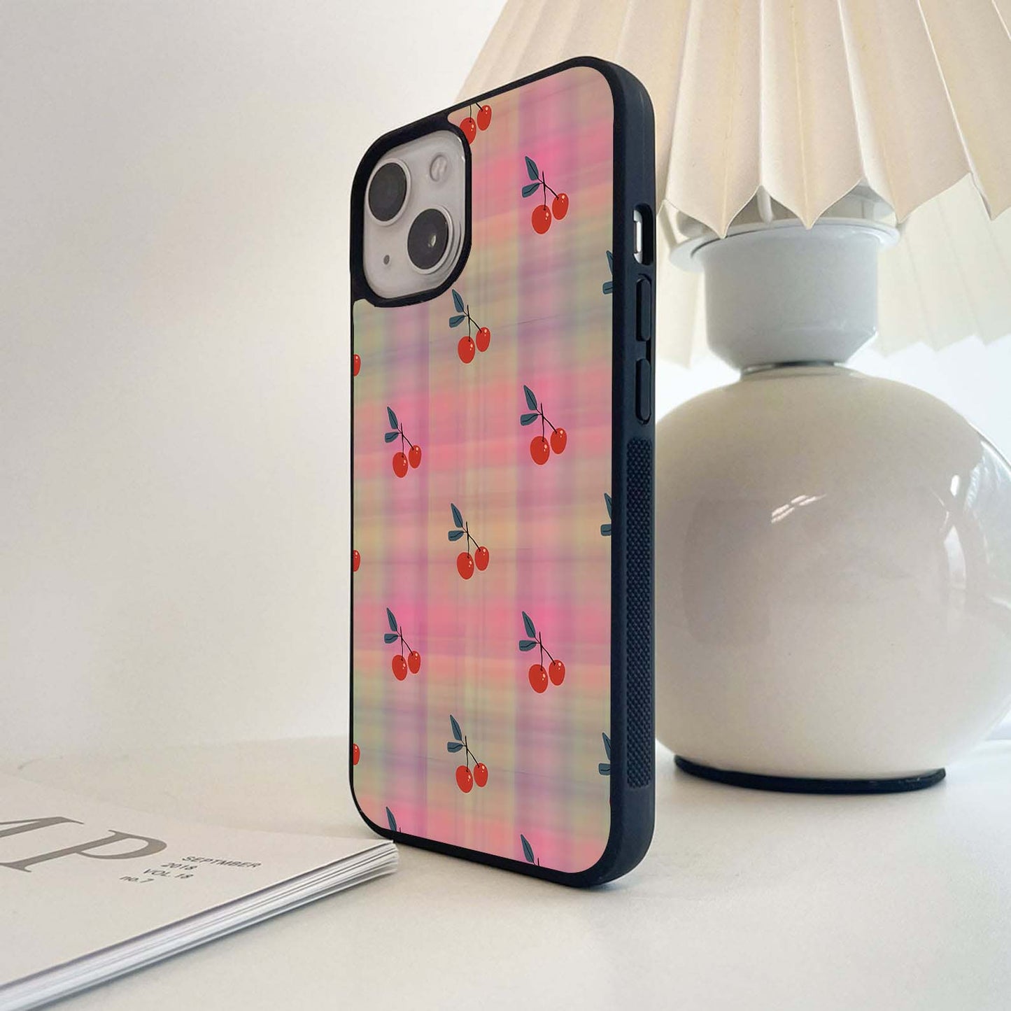 Cherry Blush Bliss Glass Case