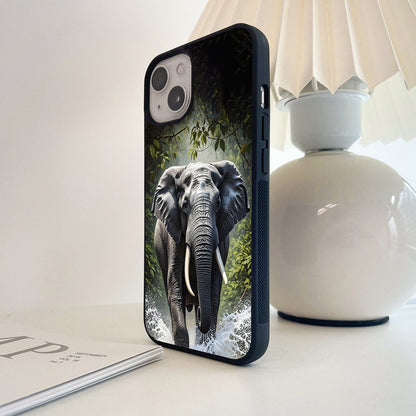 Golden National Tiger Glass Case