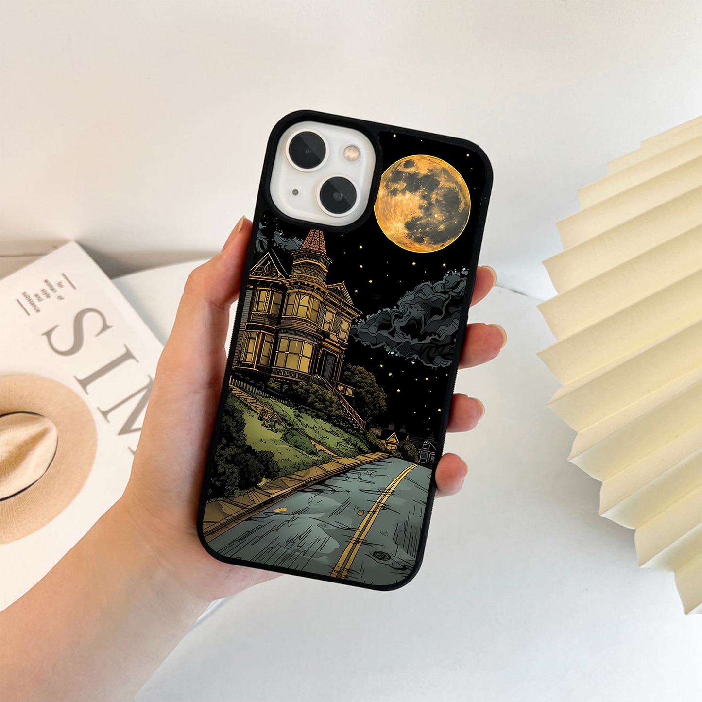 Autumn Dark Glass Case