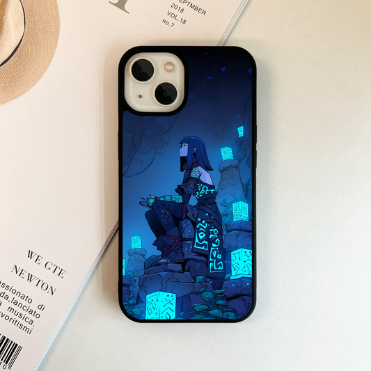 Runes And Peace Glass Case