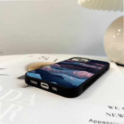 Galaxy Snow Peak Glass Case