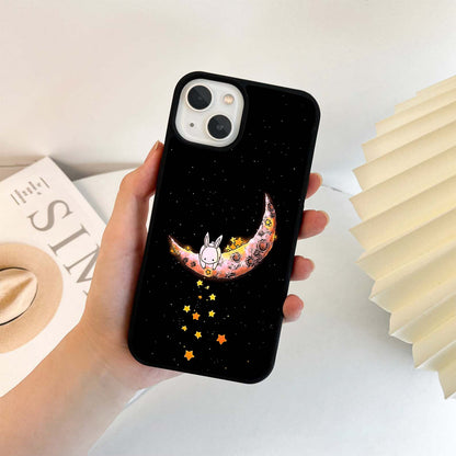Starlit Bunny Moon Glass Case