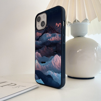 Galaxy Snow Peak Glass Case