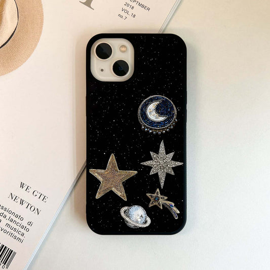 Starlit Cosmic Dreams Glass Case