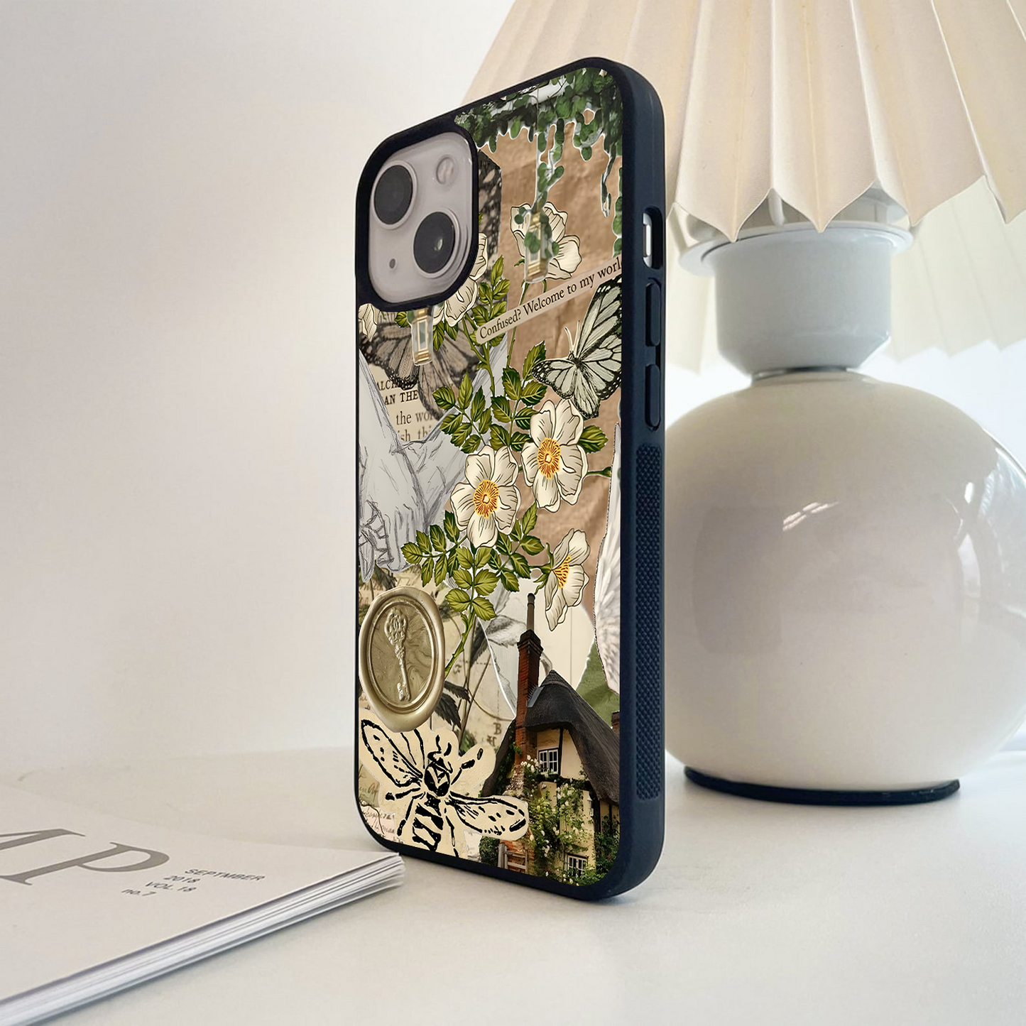 Secret Garden Whispers Glass Case