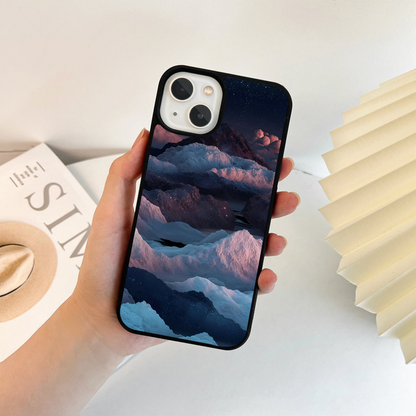 Galaxy Snow Peak Glass Case