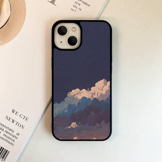 Twilight Cloud Symphony Glass Case