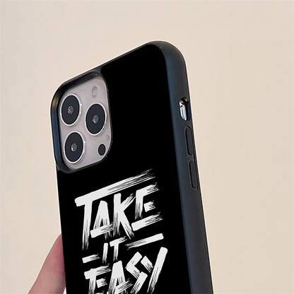 Take It Easy Pattern Glass Case