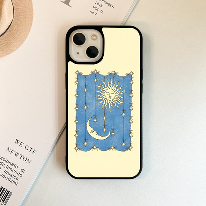 Cosmic Sun Mood Glass Case