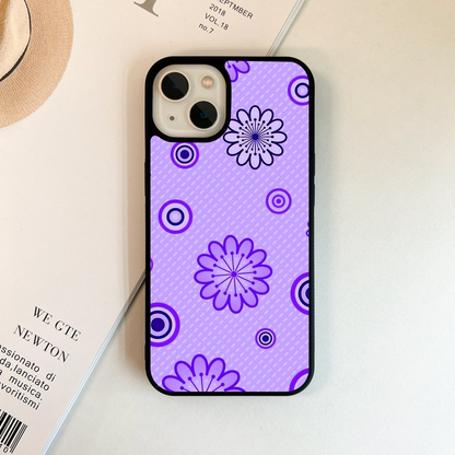 Retro Bloom Pop Glass Case