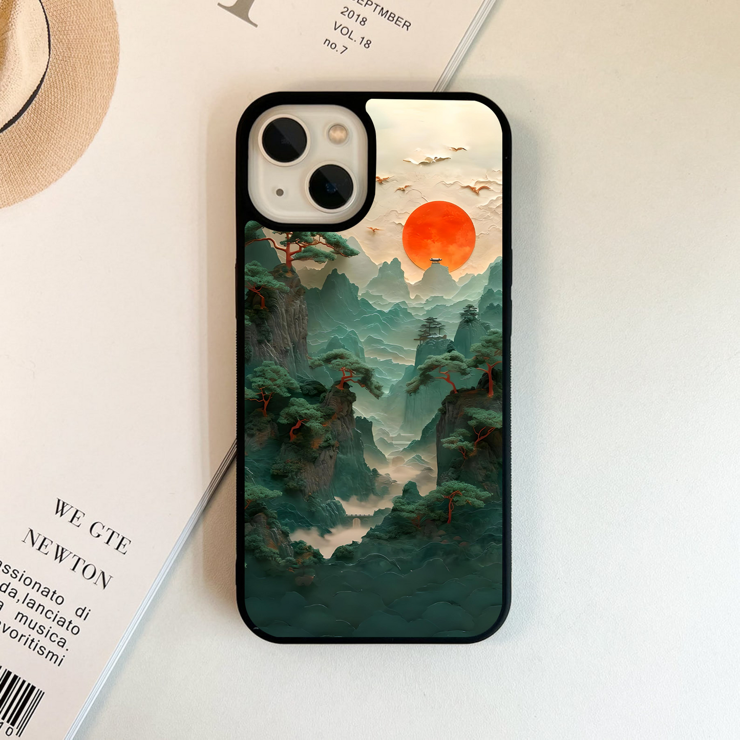 Sky Silence Trail Glass Case