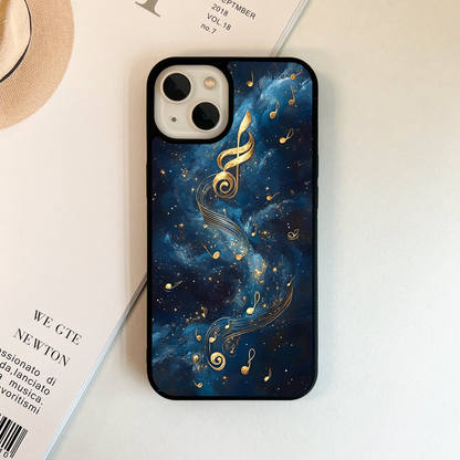 Golden Musical Sky Glass Case