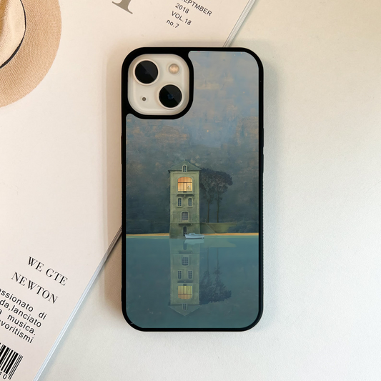 Reflective Quiet Room Glass Case